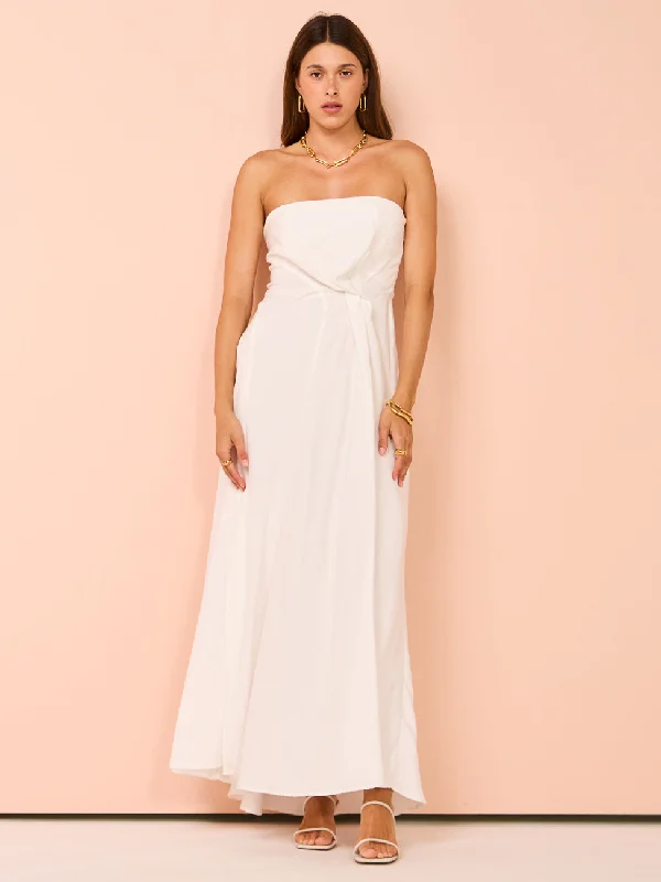 One Fell Swoop Nirvana Maxi in Runway White Matte